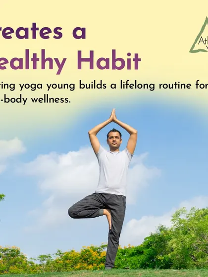 Starting yoga young helps create a healthy, lifelong habit for mind-body wellness.