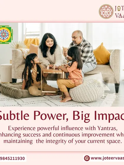 Yantras have a subtle power that creates a big impact. You can experience their powerful influence, enhancing success and continuous improvement while maintaining your current space.