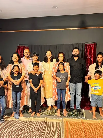 The wonderful group from my summer workshop on storytelling and drama. We spent 10 hours exploring, creating, and performing stories, with the kids cheering each other on every step of the way.