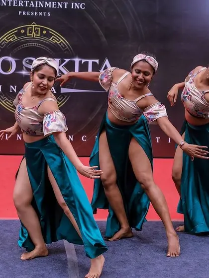 Capturing the energy and rhythm of our Afro Sekita performance, with each dancer perfectly in sync.