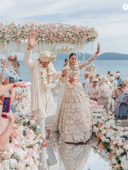 This is the moment we strive for. A destination wedding in Turkey where joy is framed by the sea and sky. We believe catering is not just about food, but about creating the perfect atmosphere for once in a lifetime memories.