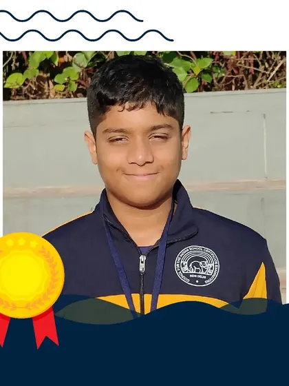 Idaanth Chaturvedi wins Gold in the 100m Backstroke at the CICSE National Swimming Championship with a new personal best time. His dedication to technique refinement in our competitive program has paid off.