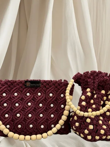 The complete wedding special set. These bags are designed to add elegance and charm to your festive look.