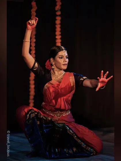 Another challenging pose held with perfect balance and grace.