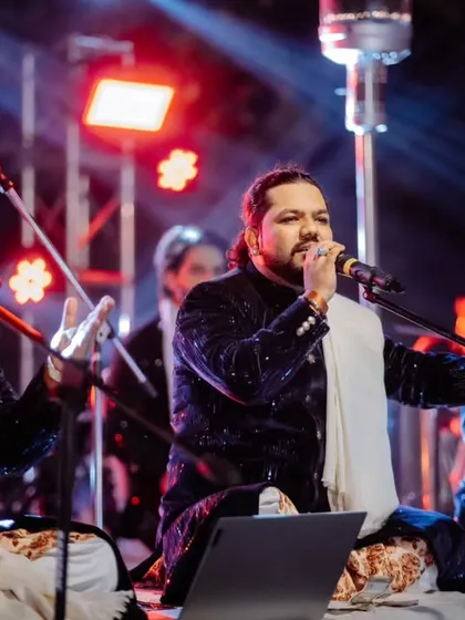 The Nizami Brothers deliver a soulful qawwali performance, setting a mystical and romantic tone for the welcome dinner.