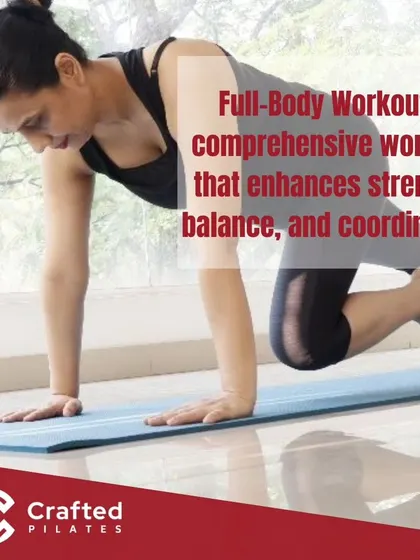 Pilates provides a comprehensive, full-body workout that enhances strength, balance, and coordination all at once.