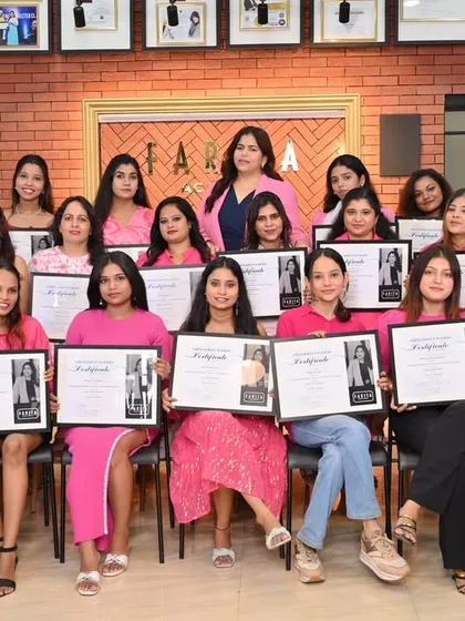 Our graduates, holding their hard-earned certificates. They are all set to transform the world with their creativity and skills.