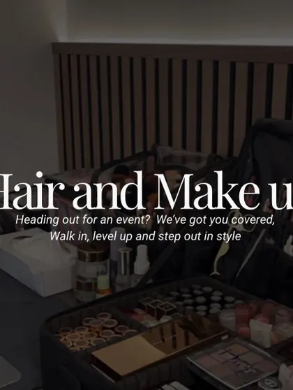 Heading out for an event? We've got you covered. We offer in-salon and personal appointments for hair and makeup services to have you stepping out in style.