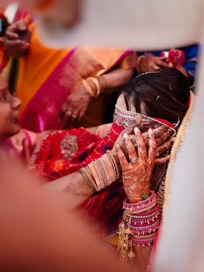 An emotional moment during the wedding ceremony. We discreetly capture these powerful, heartfelt interactions that you will cherish for a lifetime.