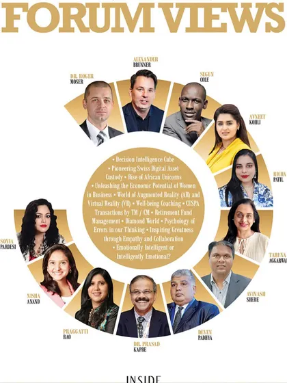 It was an honor to have my article on 'Emotional Intelligence' featured in the Bombay Stock Exchange Brokers' Forum magazine. Emotional intelligence is a critical skill for success in any high-stakes environment, including the financial markets.