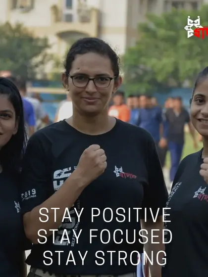 Three of our female instructors, embodying the principles we teach: stay positive, stay focused, stay strong. They are a product of our system and an inspiration to new trainees.