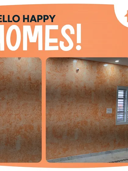 Hello Happy Homes! Here are some examples of the beautiful custom texture and stencil work I've done for my clients. A well-designed wall can completely transform the mood of a room.