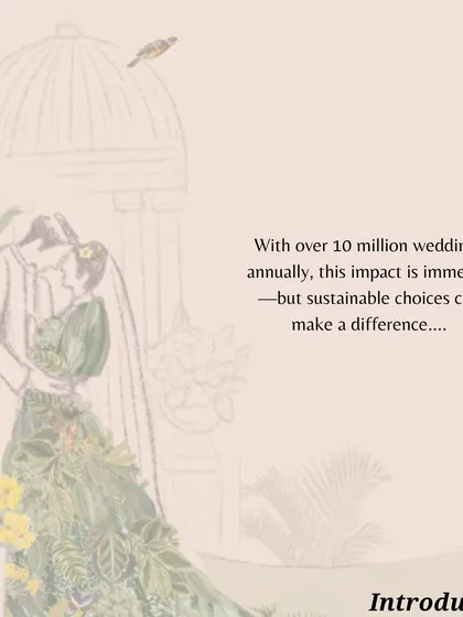 With over 10 million weddings in India annually, the environmental impact is immense. We believe that making sustainable choices can create a powerful, positive change.