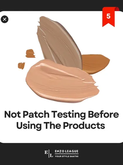 Patch testing is a step you should never skip. I always instruct my clients to test a new product on a small area of skin first to check for any adverse reactions.