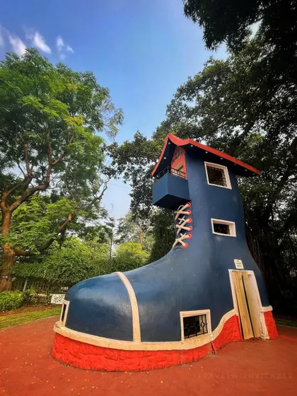 The whimsical Boot House at Hanging Gardens, a nostalgic landmark that has been a part of many Mumbaikars' childhoods.