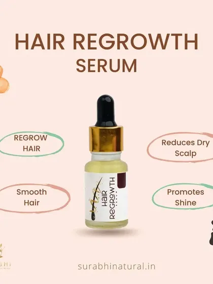My Hair Regrowth Serum is a concentrated formula designed for targeted action. It works to smooth hair, reduce dryness at the scalp, promote a healthy shine, and most importantly, help regrow hair for a fuller look.