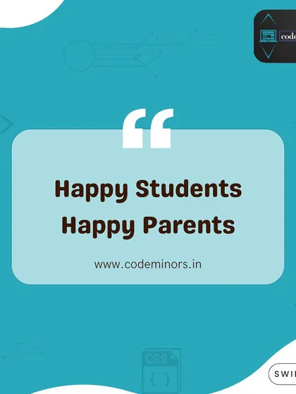 The title card for a series of testimonials from our happy students and parents. Their positive feedback is the driving force behind everything I do.