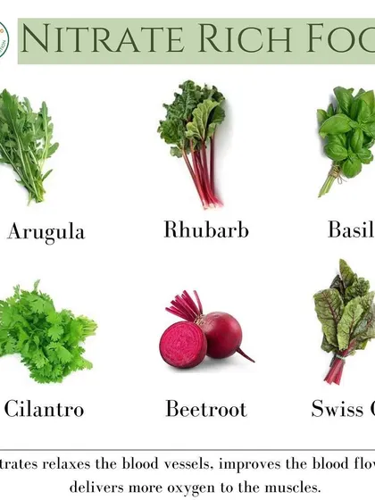 Nitrate-rich foods like beetroot, arugula, and basil are fantastic for improving blood flow and oxygen delivery to your muscles. Incorporating these can be a simple way to boost your cardiovascular health.