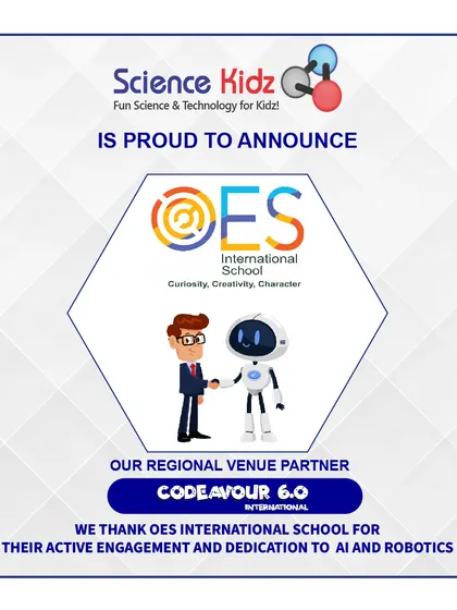 Collaboration is key to our success. We were proud to partner with OES International School for the Codeavour 6.0 Mumbai Regionals, creating a fantastic venue for students to showcase their coding and AI skills.