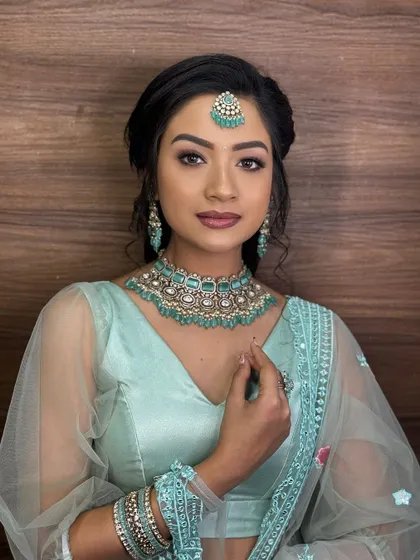 This look demonstrates how to create a sophisticated and polished appearance perfect for any special event.