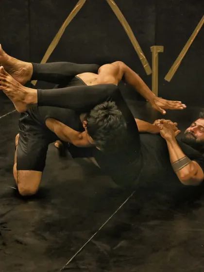 Working on one of the three most basic submissions I started my BJJ journey with. Some moves fit certain body types better than others.