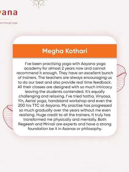 We are so grateful for testimonials like this one from Megha, which speak to the transformative power of our programs.