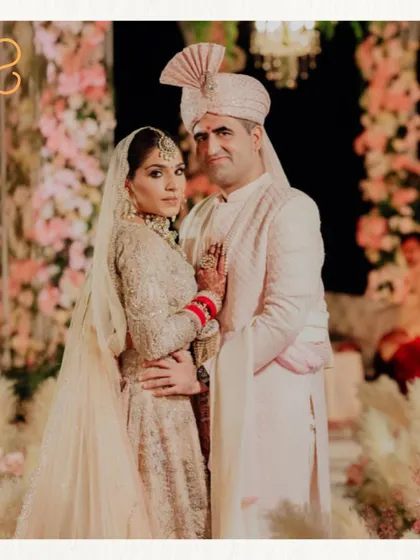 I love witnessing the beauty of a love story unfold as two souls unite. This couple's elegant portrait is a testament to the expertise of my professional team.