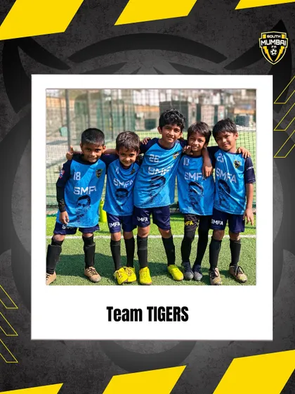 Team Tigers, our other U7 squad, celebrating a two-game winning streak in their first tournament. We teach them how to win with sportsmanship.
