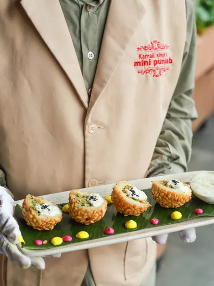 Our Rice Paper Puffs with Citrus Tatami Veggies are a fusion of texture and taste. The light, crispy puffs are perfectly balanced by the fresh, zesty vegetables, creating a refreshing and modern appetizer.