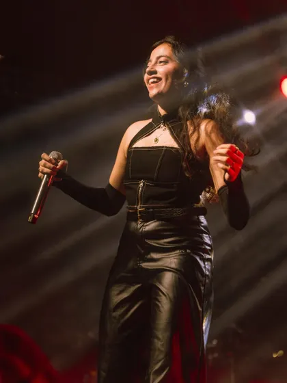 The joy of performing live is unmatched. A happy moment from a recent show where the crowd's energy was simply infectious.