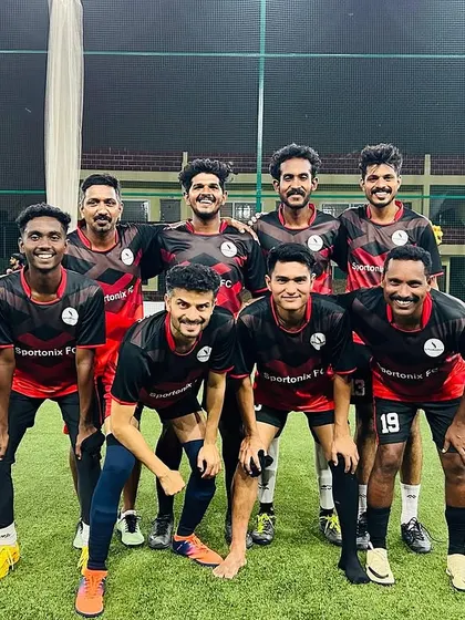 Our official Sportonix FC team, looking ready and united for their next match.