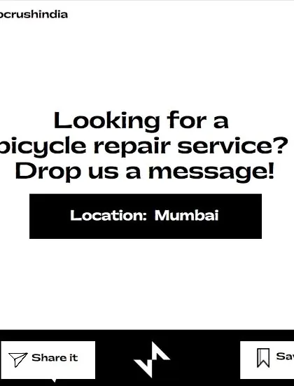 Looking for a bicycle repair service in Mumbai? We are here to help. Drop us a message to book an appointment for a tune up or full restoration.