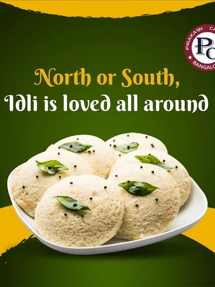 A tribute to a South Indian classic. My idlis are soft, fluffy, and loved by guests of all ages.