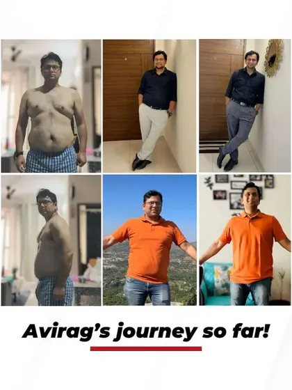 Avirag lost 6.5 kgs and 12 inches in 6 weeks and says he hasn't been happier in 10 years. He went from having zero workout knowledge to being consistent, focused, and confident.