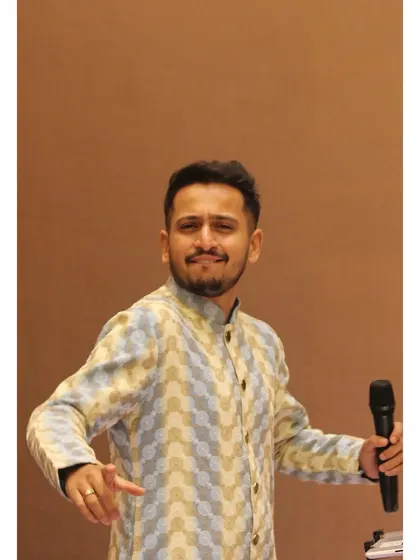 A candid, unposed smile. I believe in being real and authentic, both on and off the stage.