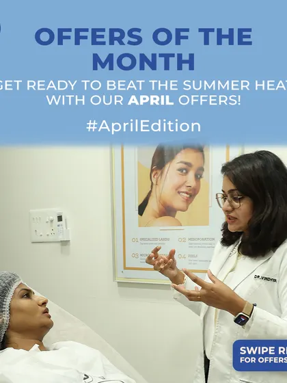 Our April offers focused on beating the summer heat with deals on revitalizing MediFacials and gentle Laser Hair Reduction for silky-smooth skin.