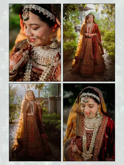 Another collage showcasing a variety of poses, from close-up details to full-length shots, demonstrating the range of portraits we capture.
