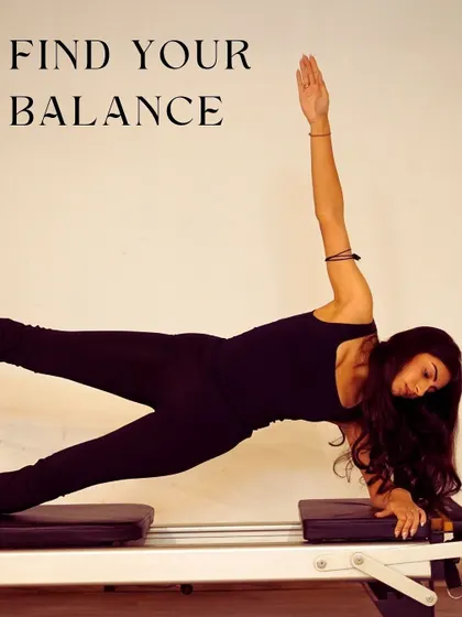 Find your balance. This side plank variation is an incredible challenge for the obliques and shoulders.