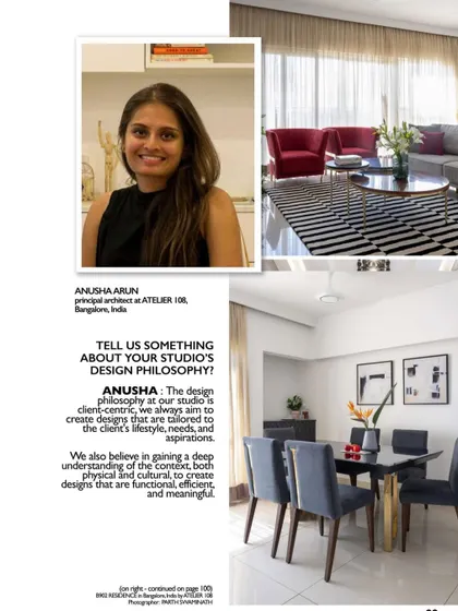 A snippet from our feature in DE Magazine, where I had the chance to talk about our studio's client-centric design philosophy and our belief in creating functional, efficient, and meaningful spaces.
