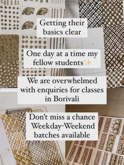 My classes in Borivali are in high demand. I make sure every student gets the attention they need, with weekday and weekend batches available to fit your schedule.