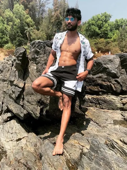 "Travel is my therapy." A photo from a trip, combining my love for exploring with my fitness lifestyle.