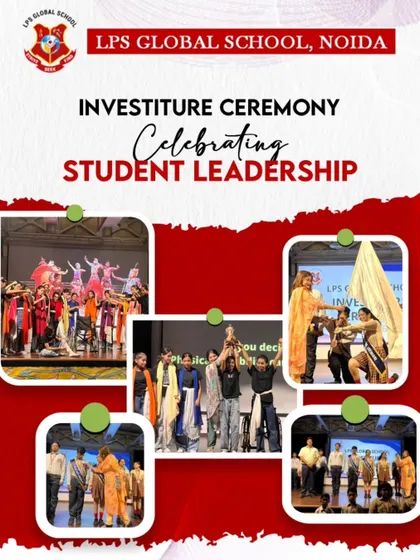 Our Investiture Ceremony is a celebration of student leadership, marked by inspiring performances. This collage captures the solemnity of the flag handover, the grace of the 'Shabashiyaan' dance group, and the pride of our newly appointed leaders.