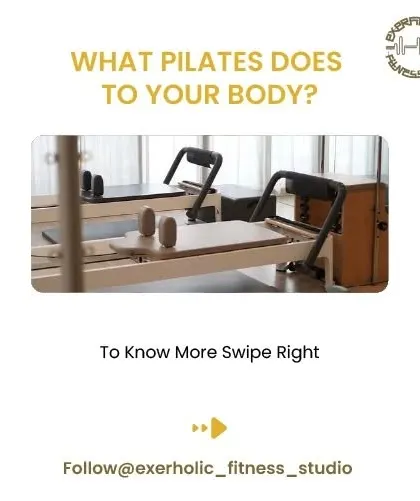 Ever wonder what Pilates actually does to your body? This series of graphics explains the key benefits, from toning muscles to improving your breathing and energy levels.