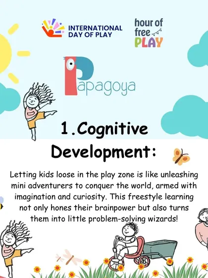 Why is play important? It's essential for cognitive development. When children are let loose to play, they become mini-adventurers, honing their problem-solving skills and turning into curious, imaginative thinkers.