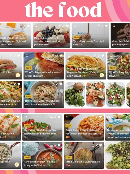 A look at the delicious and varied meals one of my clients eats. From Nando's chicken to high-protein curry, this shows the variety in our non-restrictive meal plans.