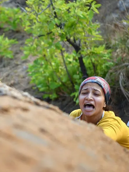The "try-hard" face! We love capturing these moments of intense effort and determination from our Badami and Sethan events.