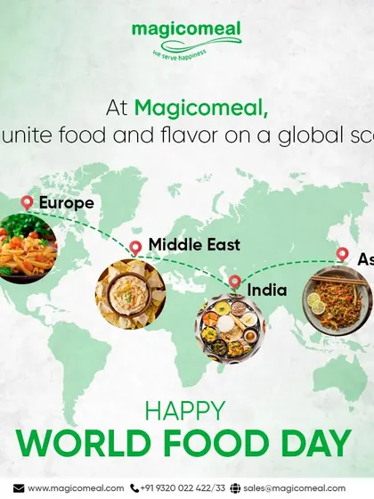 On World Food Day, we celebrate uniting food and flavor on a global scale. Our menus draw inspiration from around the world, from Europe and the Middle East to diverse cuisines across Asia and India.