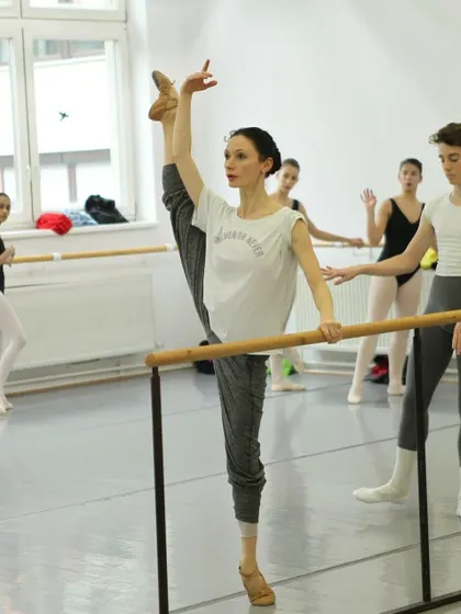 Watching a master at work. Liudmila's grace and humility taught me what it truly means to be a prima ballerina.