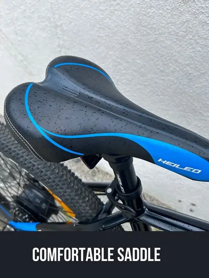 Comfort is key, even on an e-bike. We ensure the saddle is properly installed and positioned for the rider during our assembly and setup service.