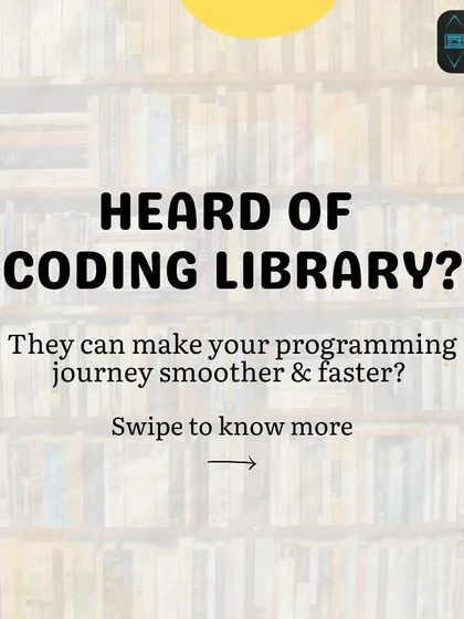 Ever heard of a coding library? They are essential toolkits that make programming faster and more efficient. This series explains what they are and which ones you should know.
